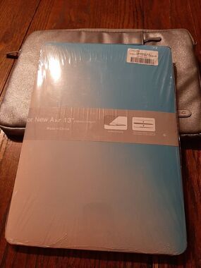 New KECC Silver Blue Pink  MacBook New Air 13"  Sleeve Protection Kit